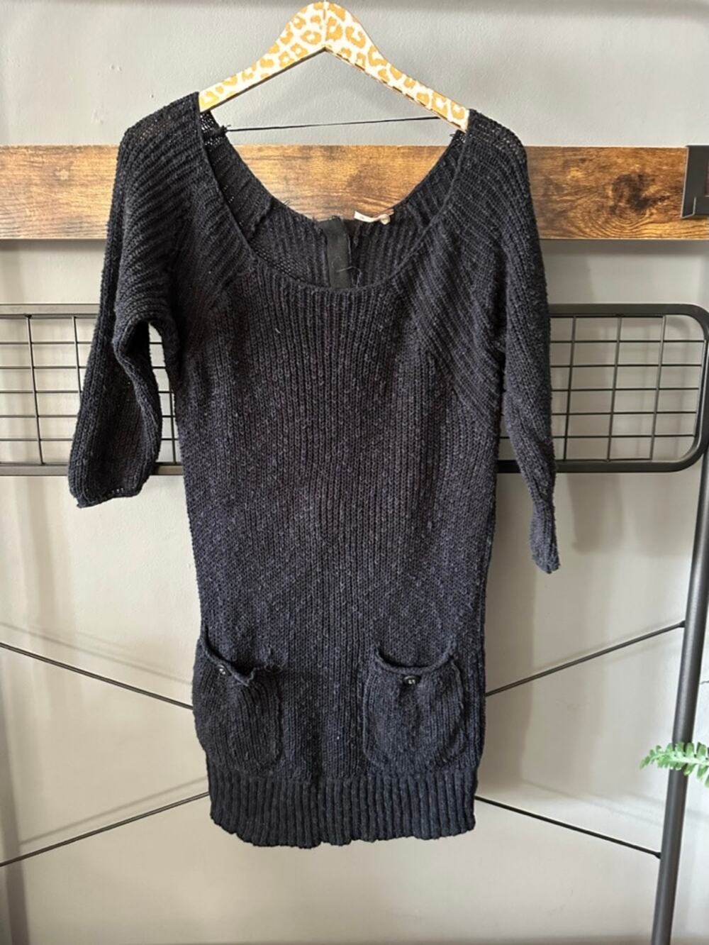 Free People Navy Sweater | Size Medium